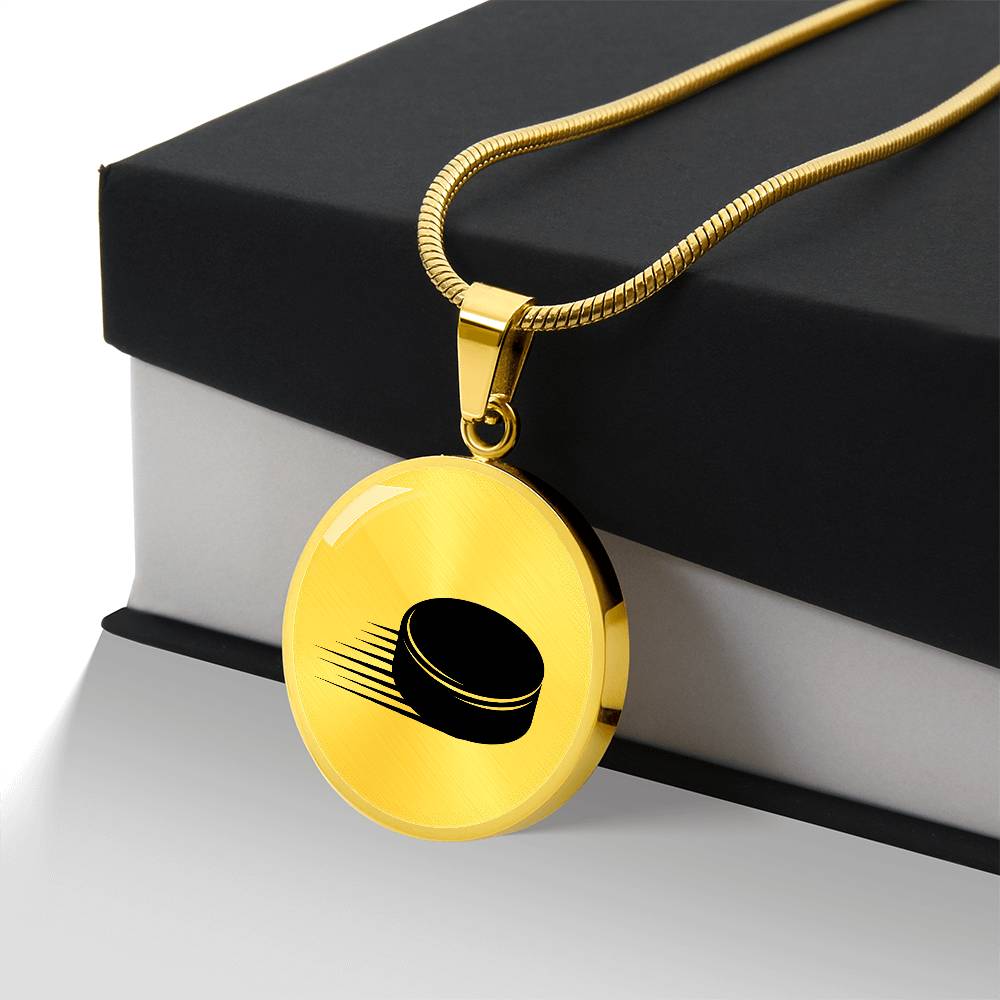 Ice Hockey Necklace