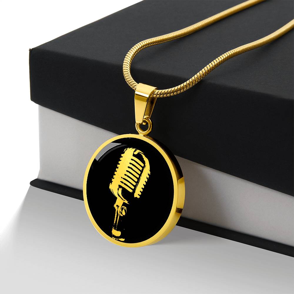 Microphone Necklace