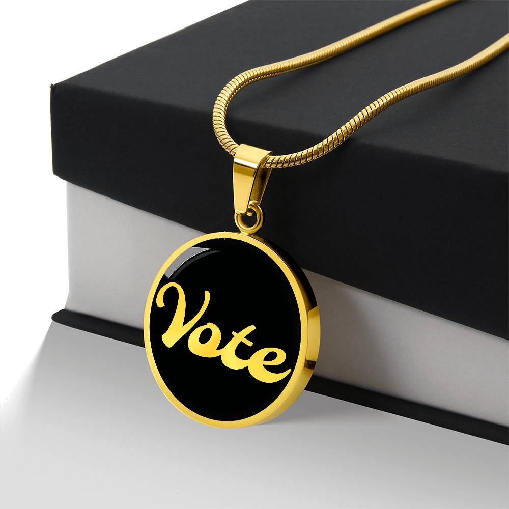 Vote Necklace