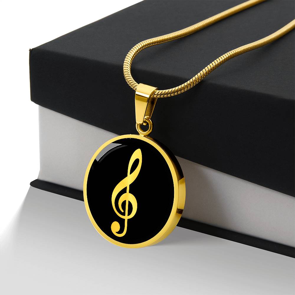 Treble Clef Necklace
