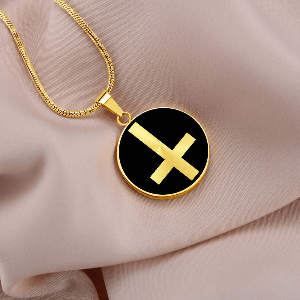Upside down cross Necklace