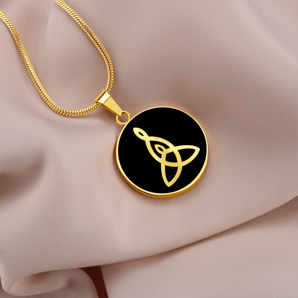 Mother and child Celtic knot Necklace