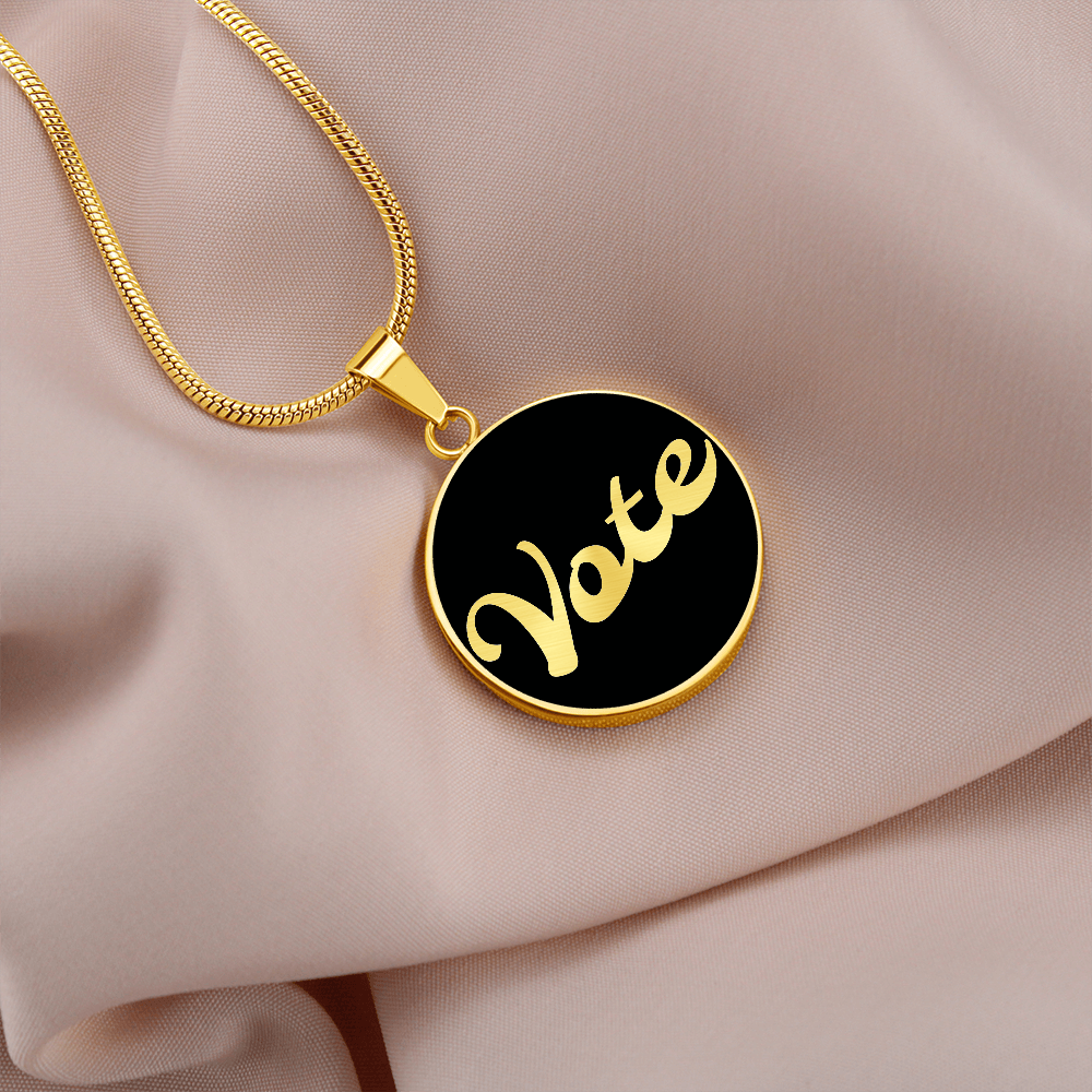 Vote Necklace