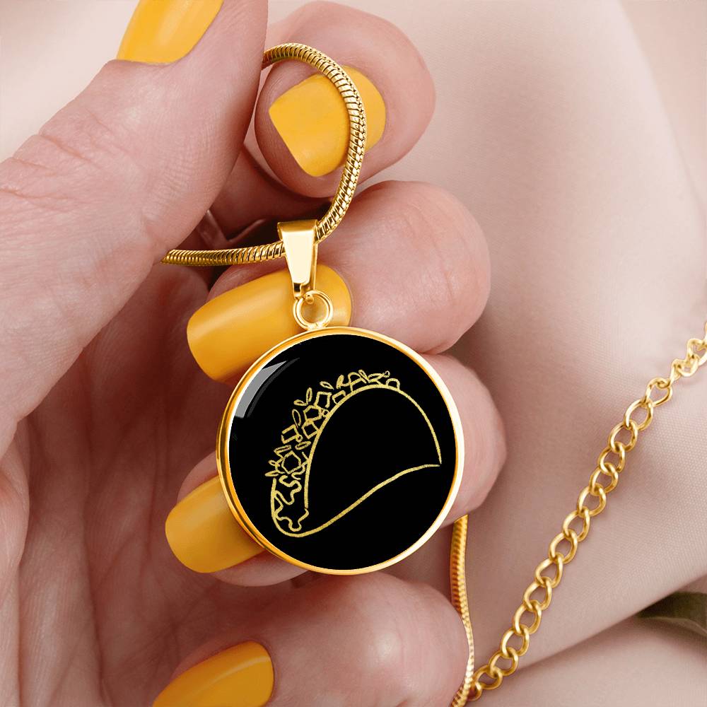 Taco Necklace