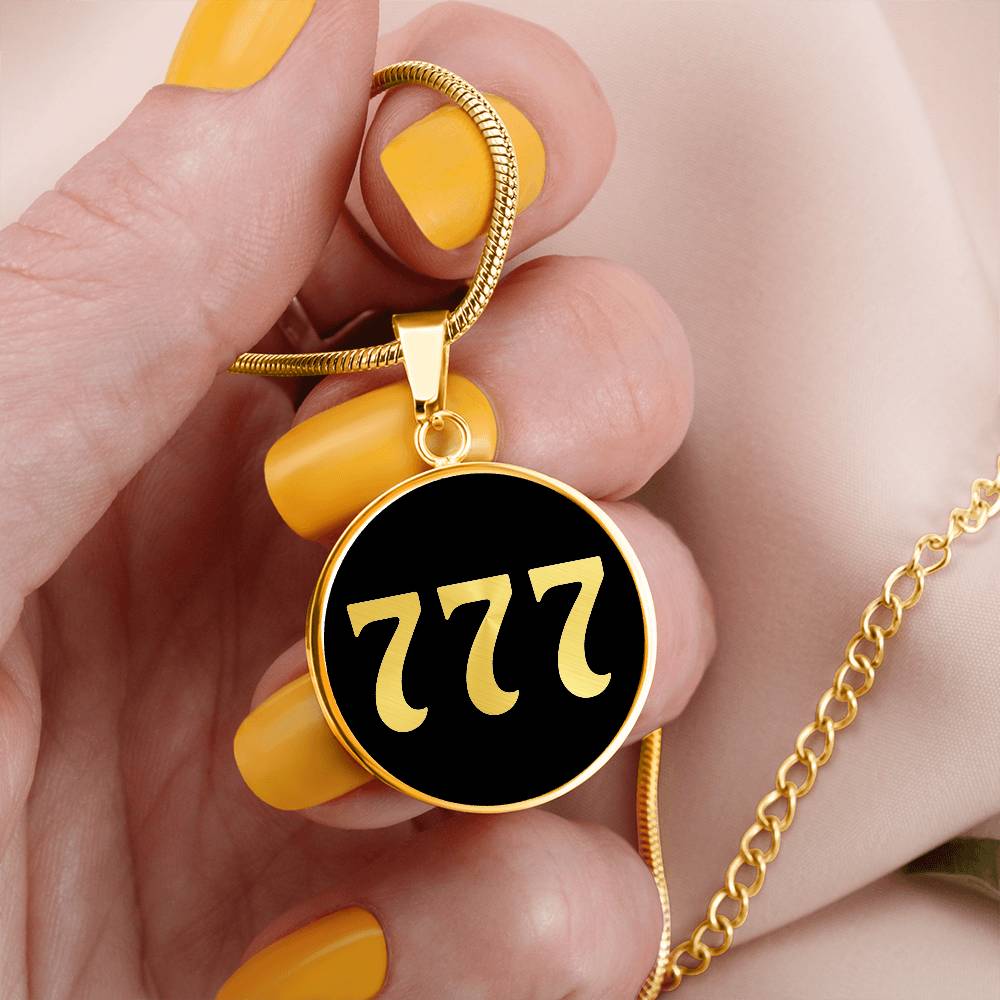 777 Angel number Necklace