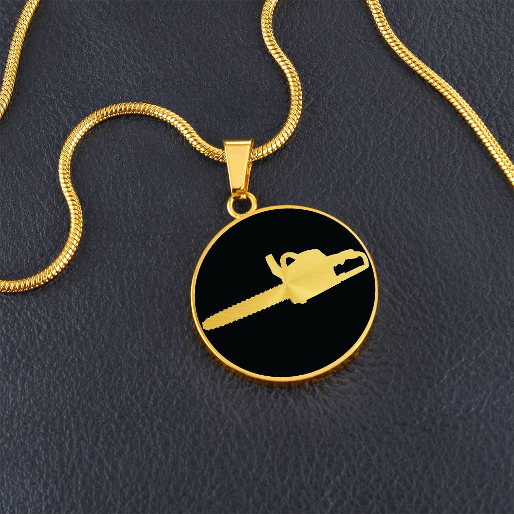 Chainsaw Necklace