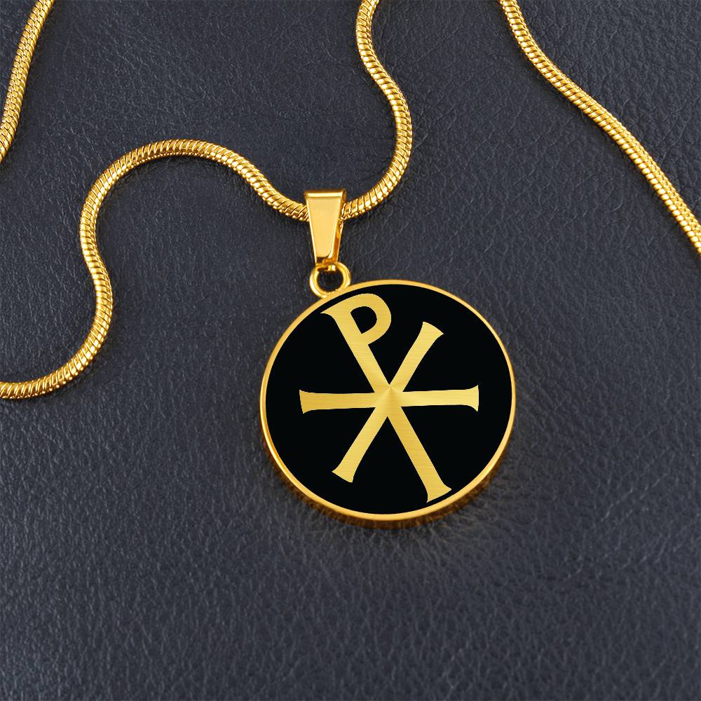 Chi rho Necklace