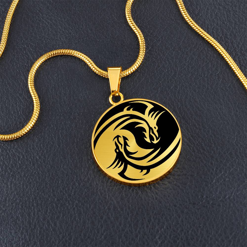 Two Dragon Pendant