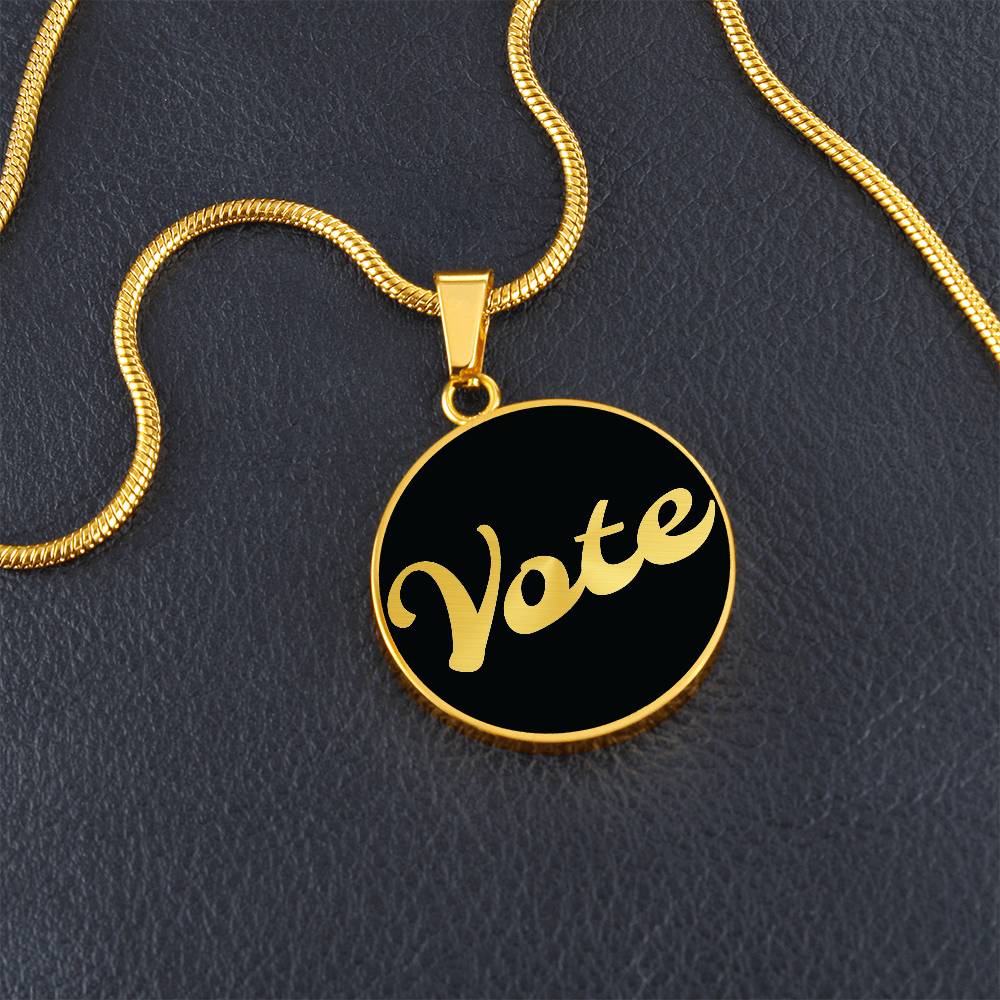 Vote Necklace