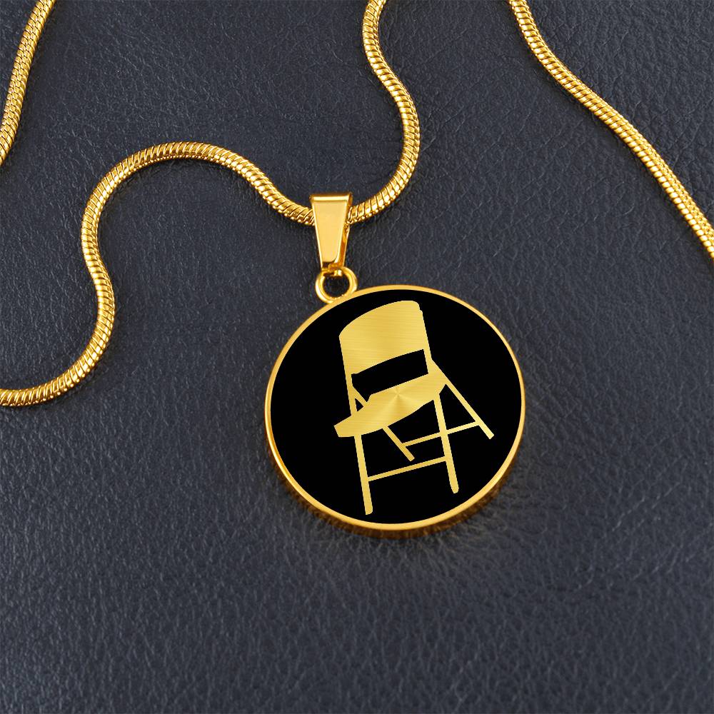 Folding Chair Necklace