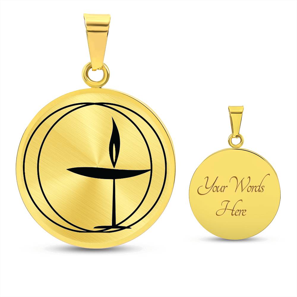 Flaming Chalice Necklace