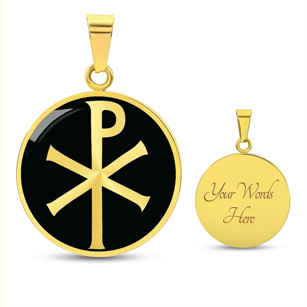 Chi rho Necklace