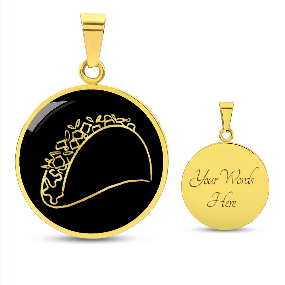 Taco Necklace