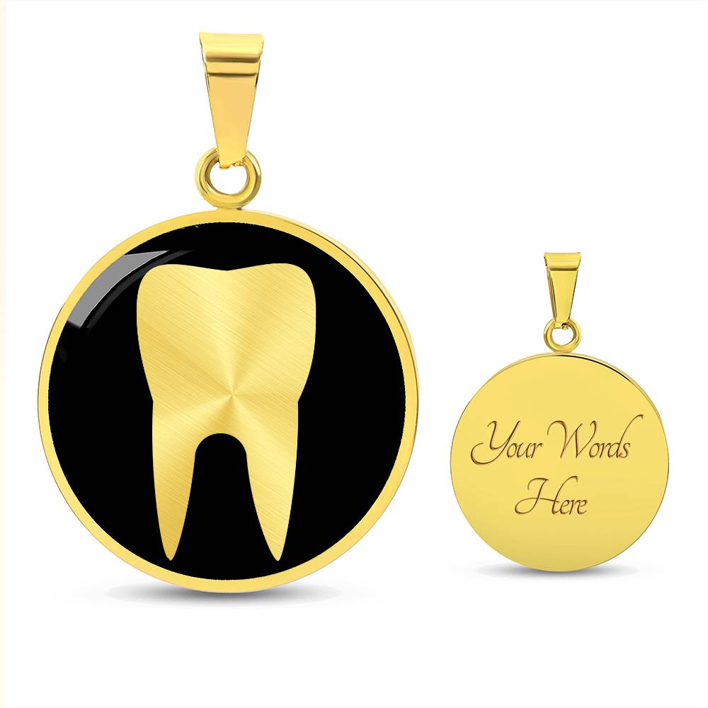 Human Tooth Necklace