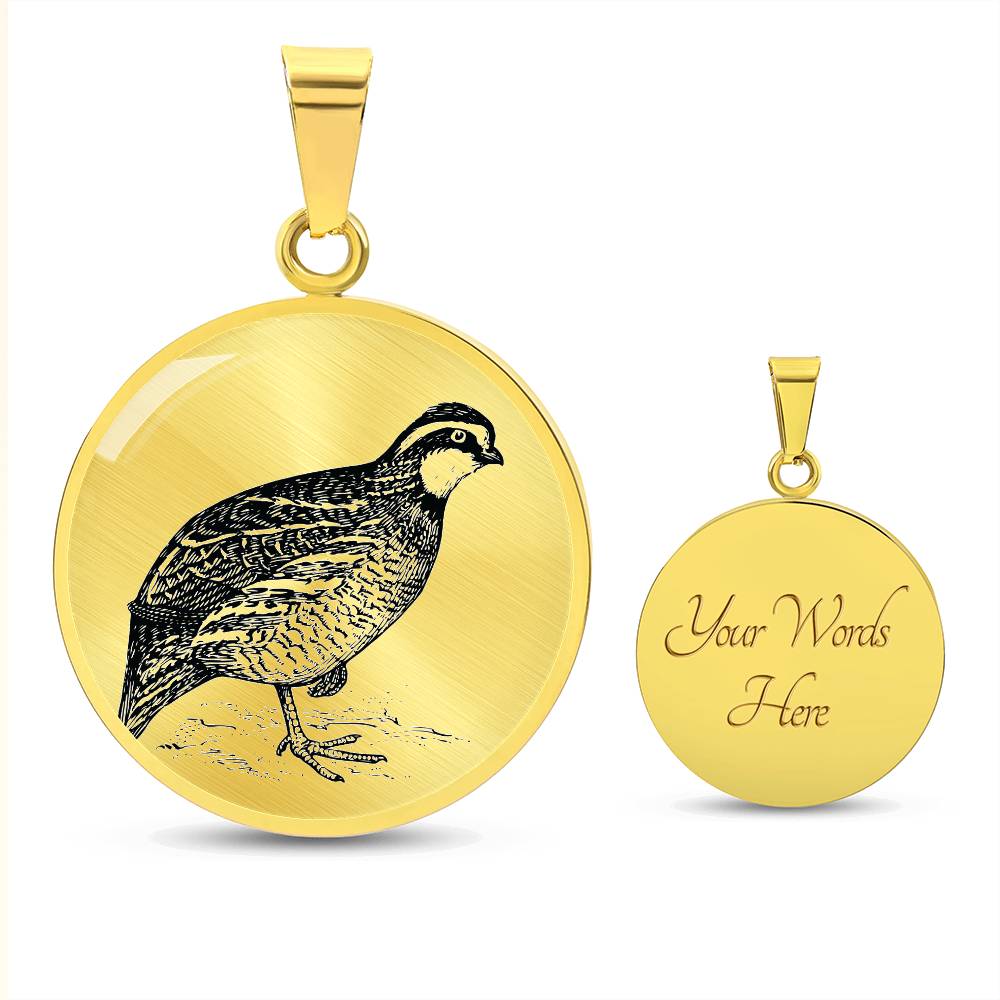 Quail Necklace