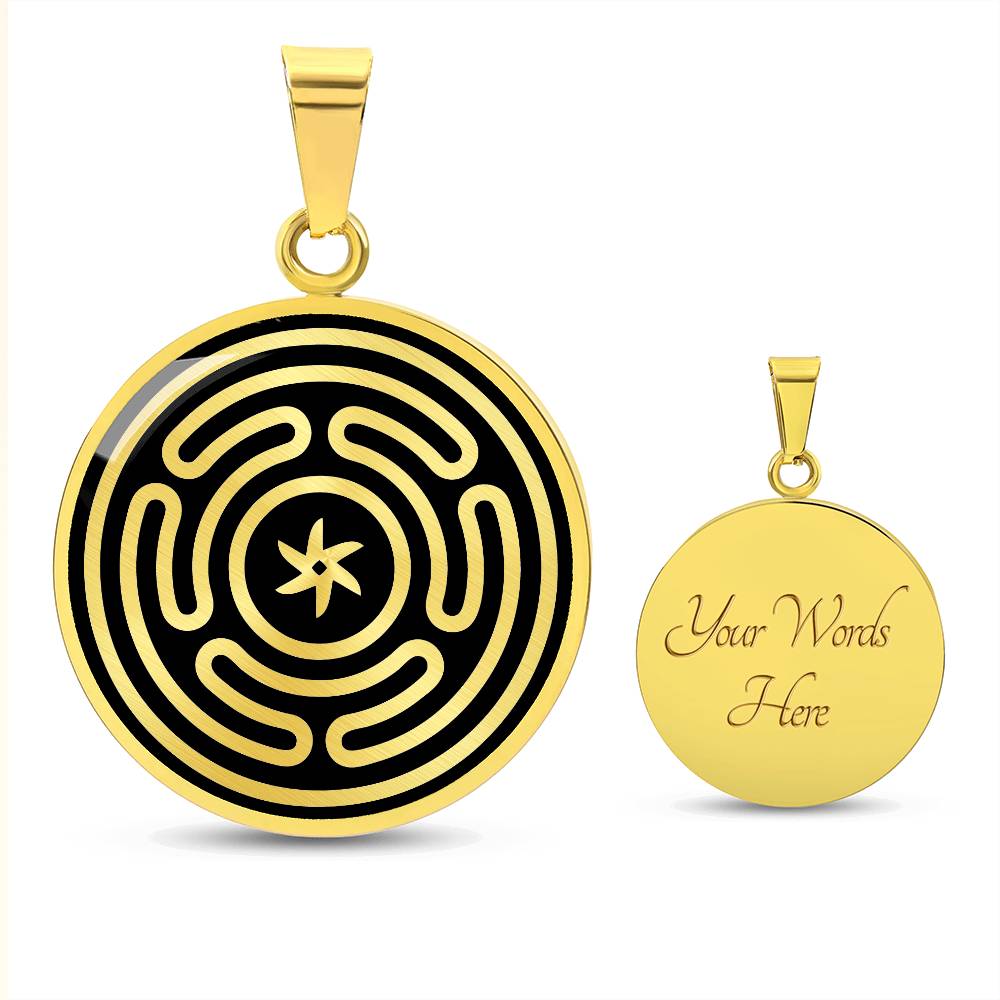 Hecate Wheel Necklace