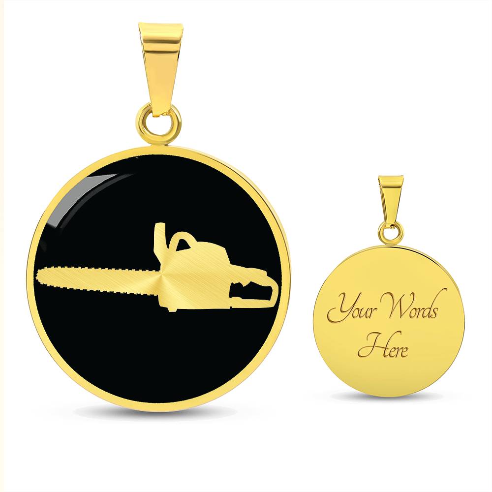 Chainsaw Necklace