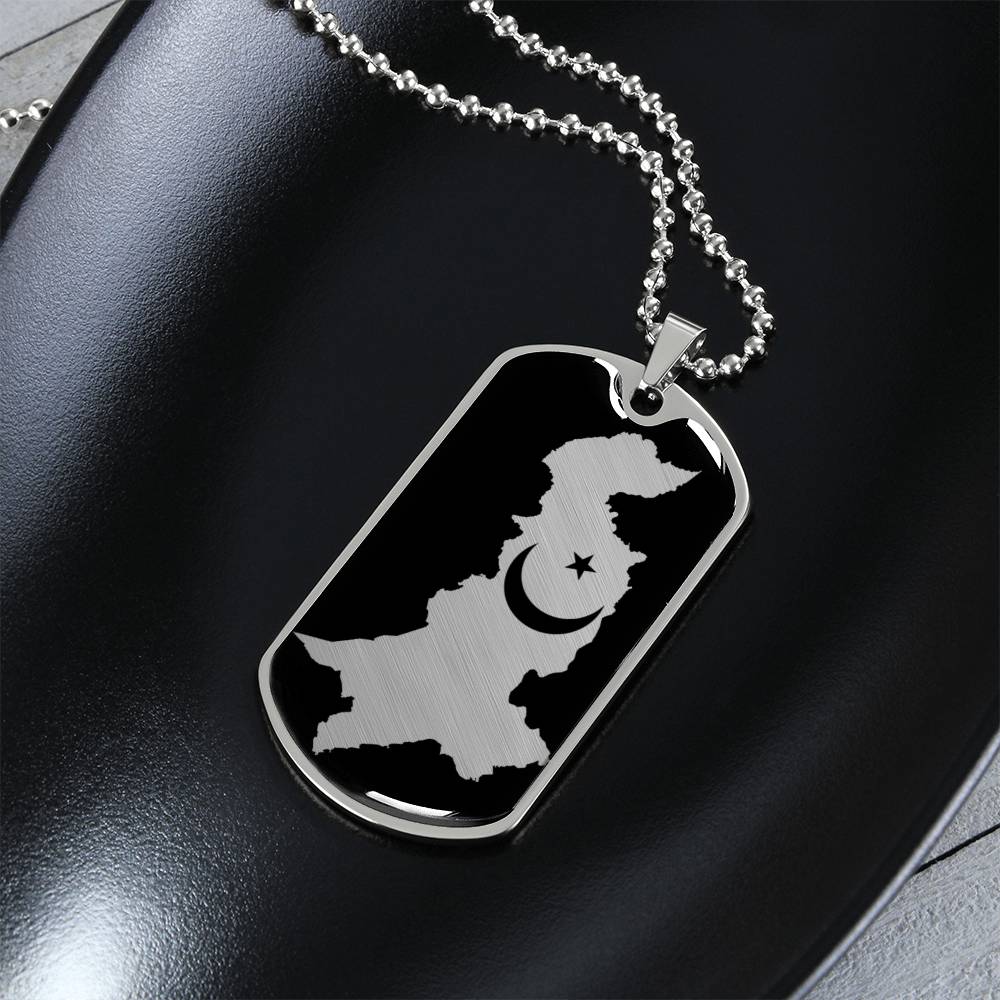 Pakistan Map Necklace