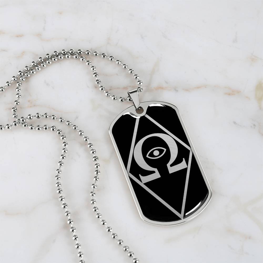 Omega Eye Necklace