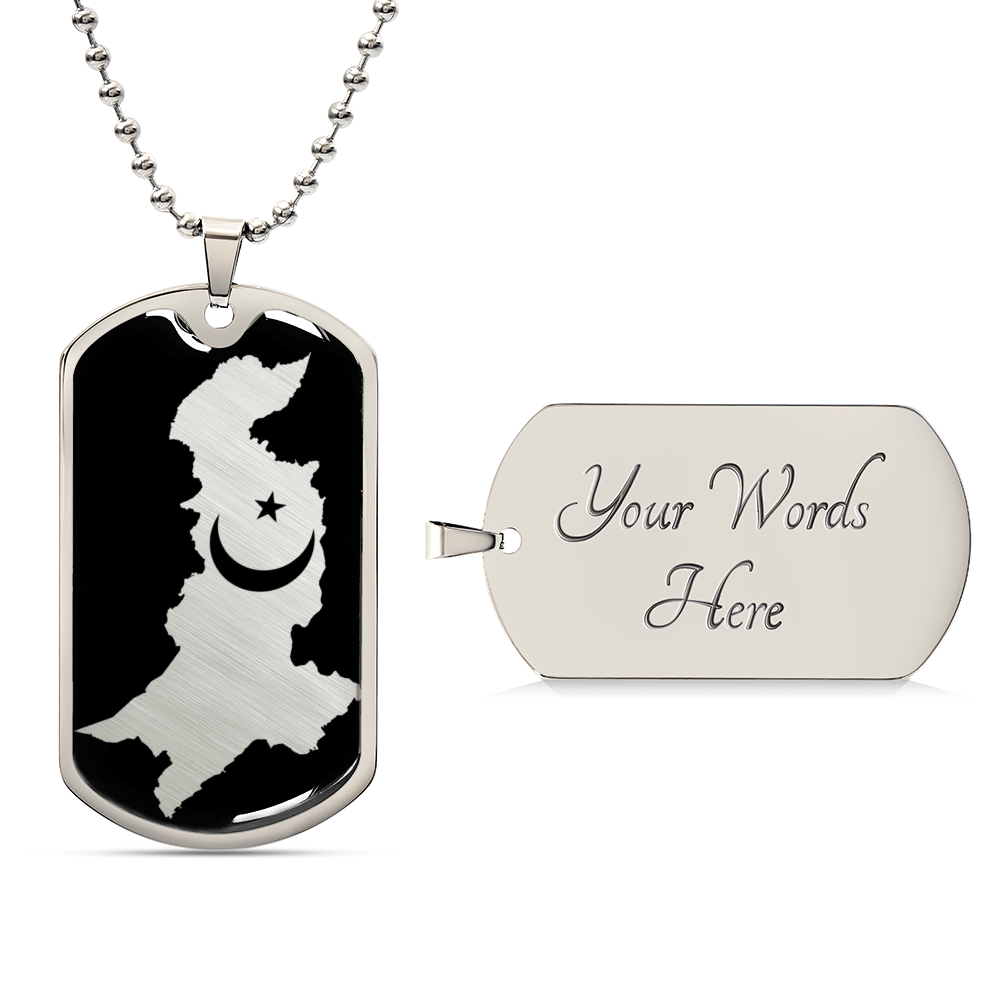 Pakistan Map Necklace