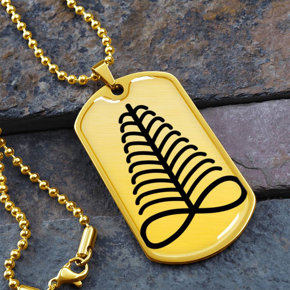 Aya Dog Tag Necklace