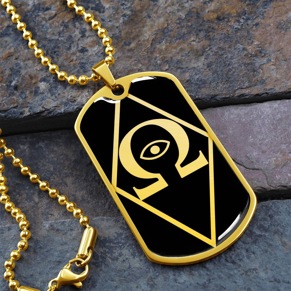 Omega Eye Necklace