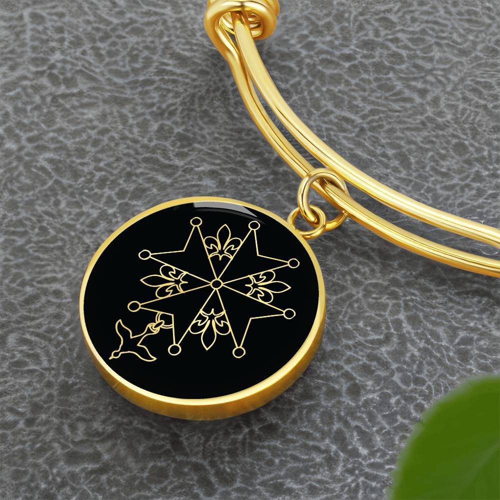 Huguenot cross Bracelet