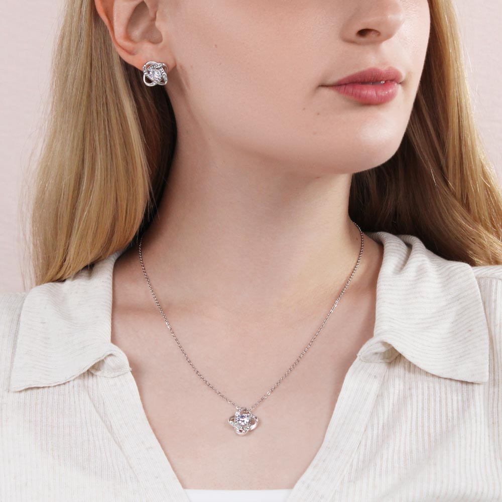 Outglare Necklace and Earrings Set