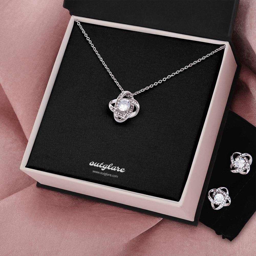 Outglare Necklace and Earrings Set