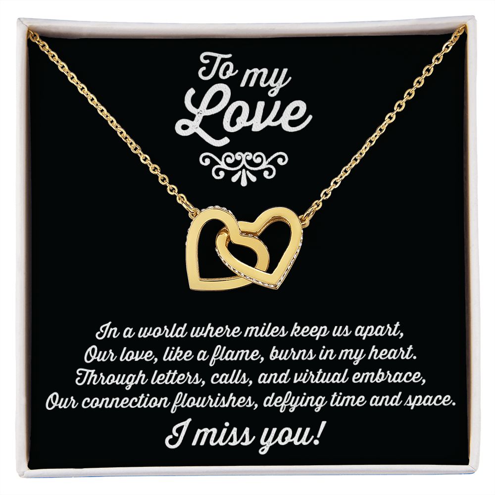 Long distance relationship Necklace - Outglare