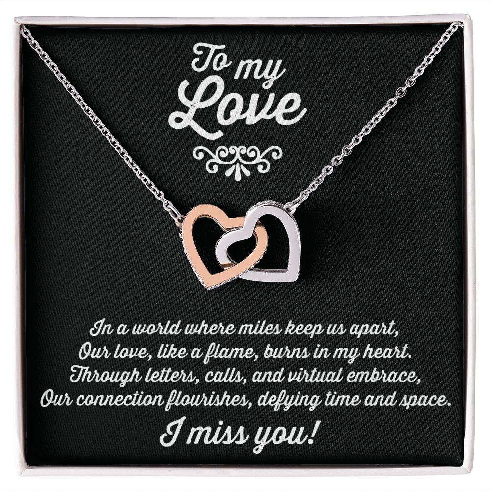 Long distance relationship Necklace - Outglare
