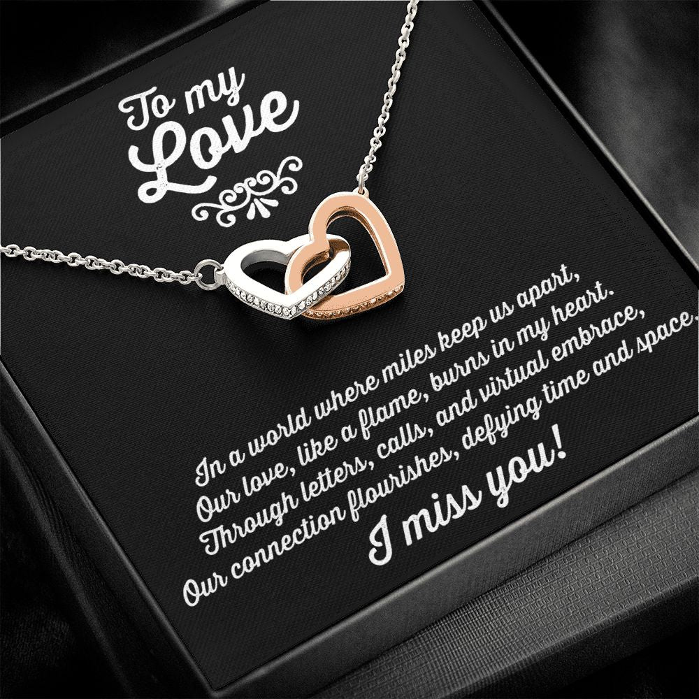 Long distance relationship Necklace - Outglare