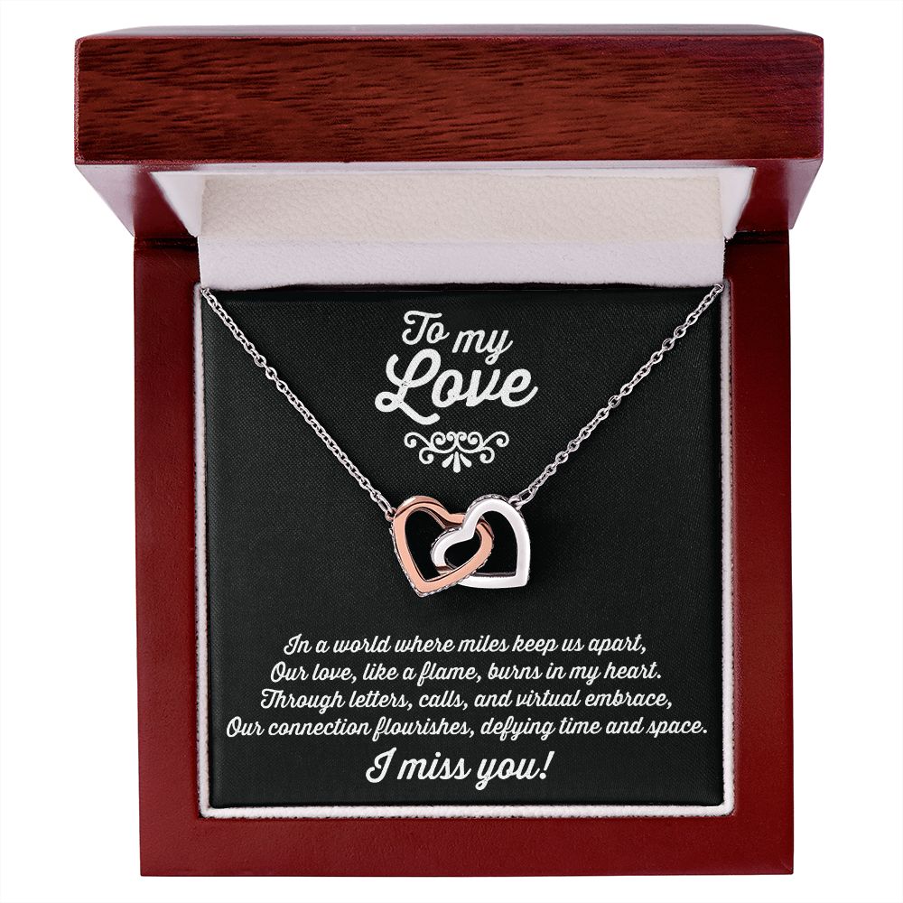 Long distance relationship Necklace - Outglare
