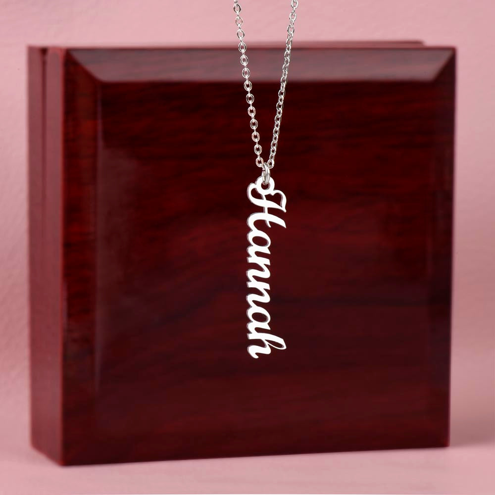 Name Drop Necklace