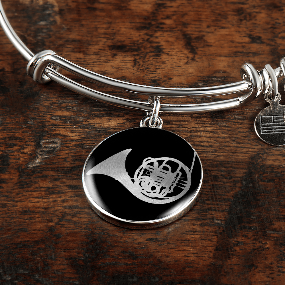 french horn bracelet