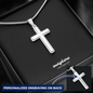 Personalized Cross Necklace