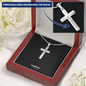 Personalized Cross Necklace