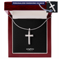 Personalized Cross Necklace