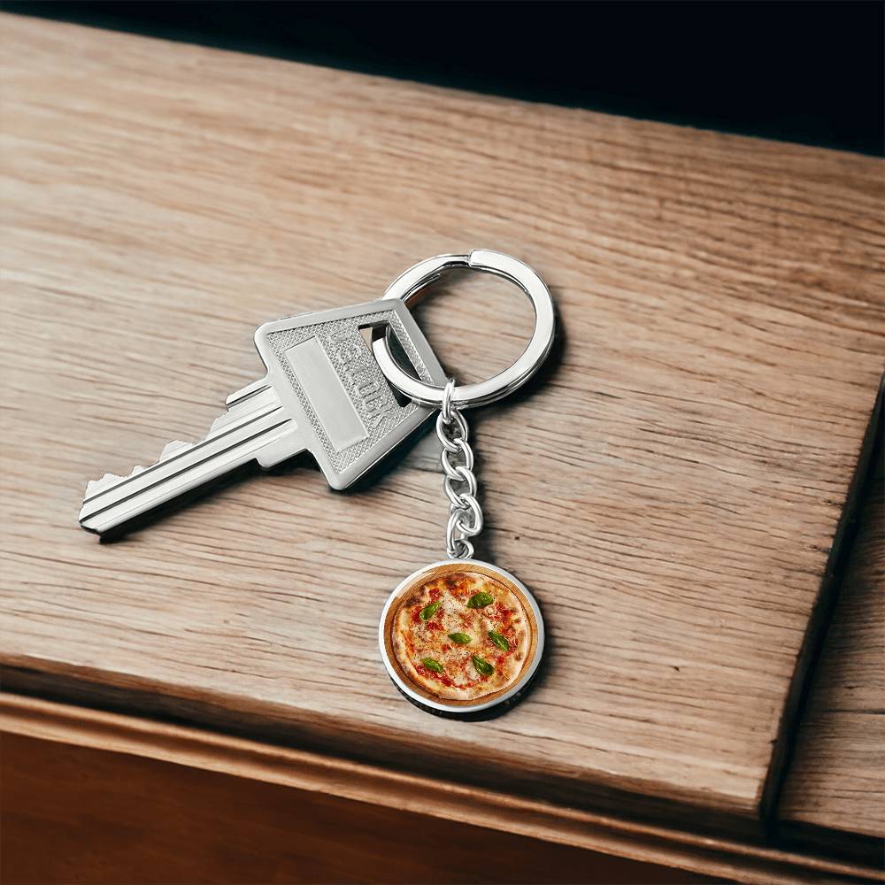 Pizza Keychain