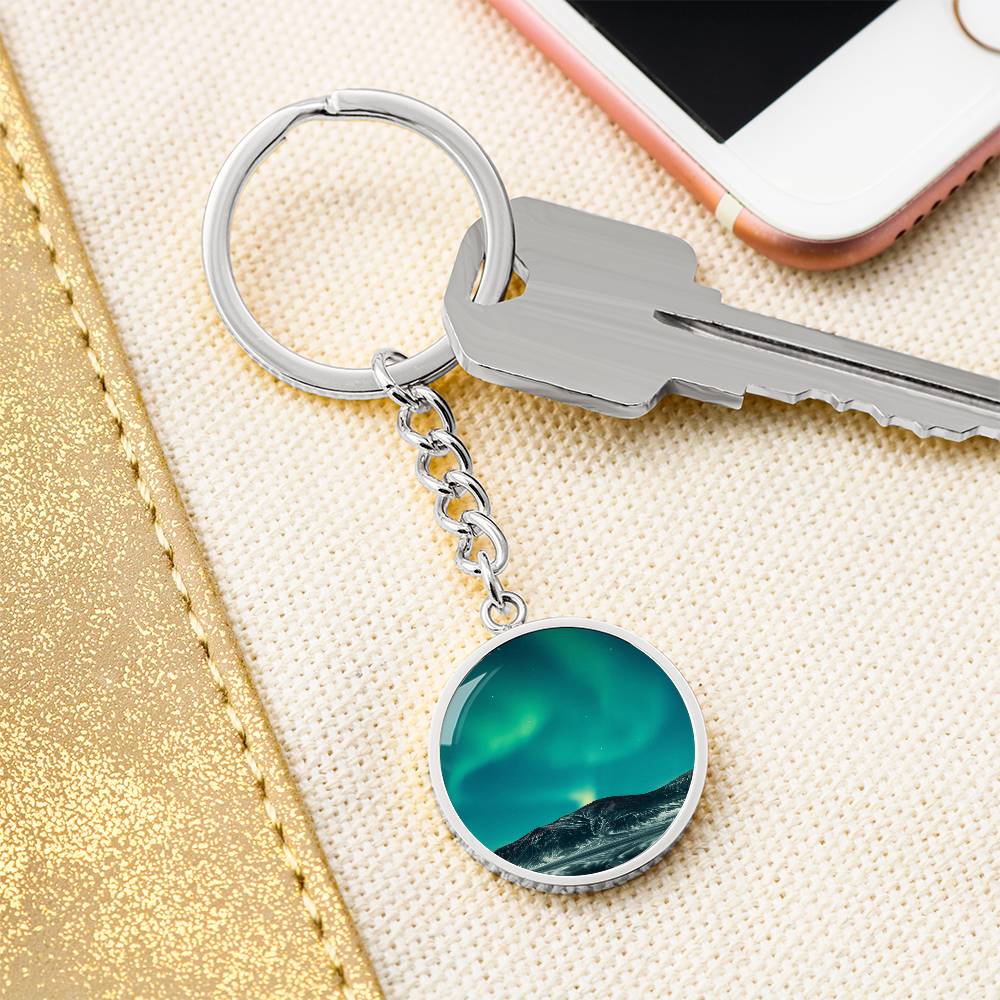 Aurora Borealis Keychain