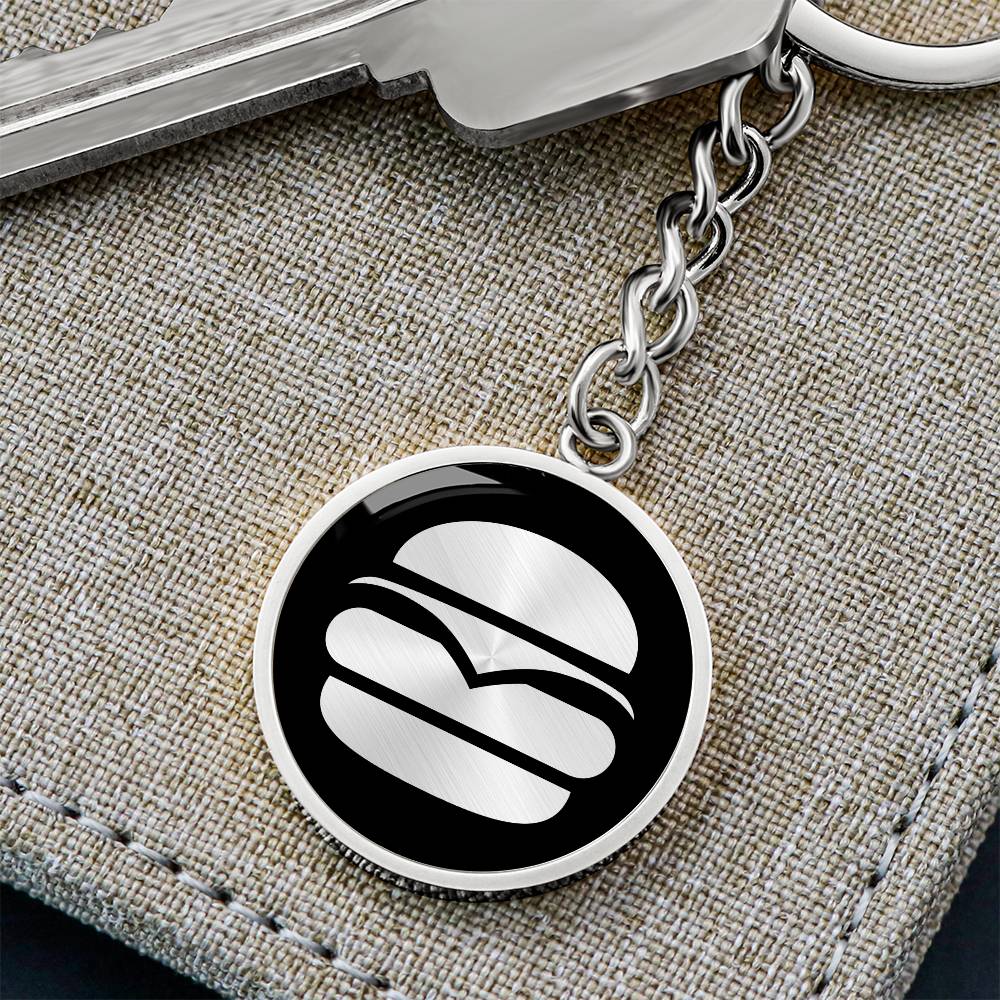 Burger Keychain