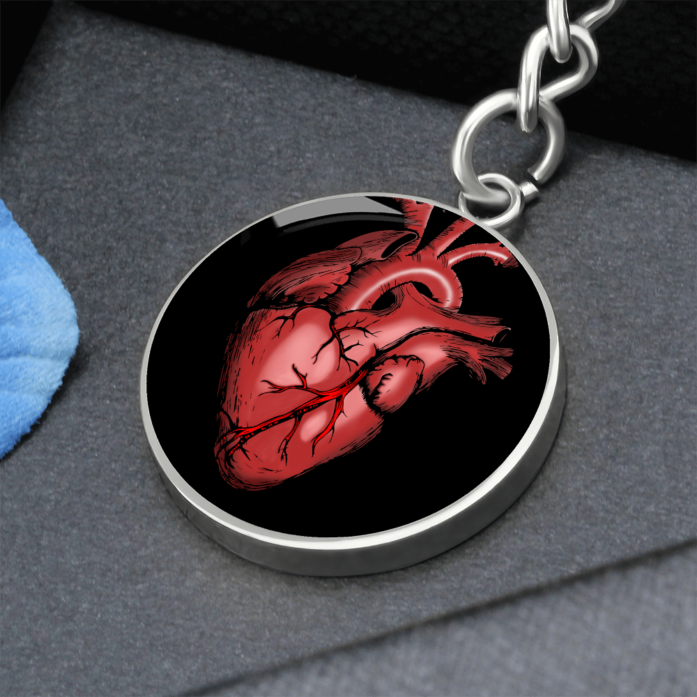 Anatomical heart Keychain