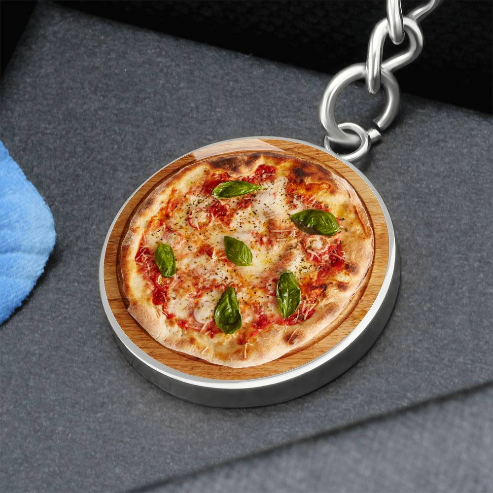 Pizza Keychain