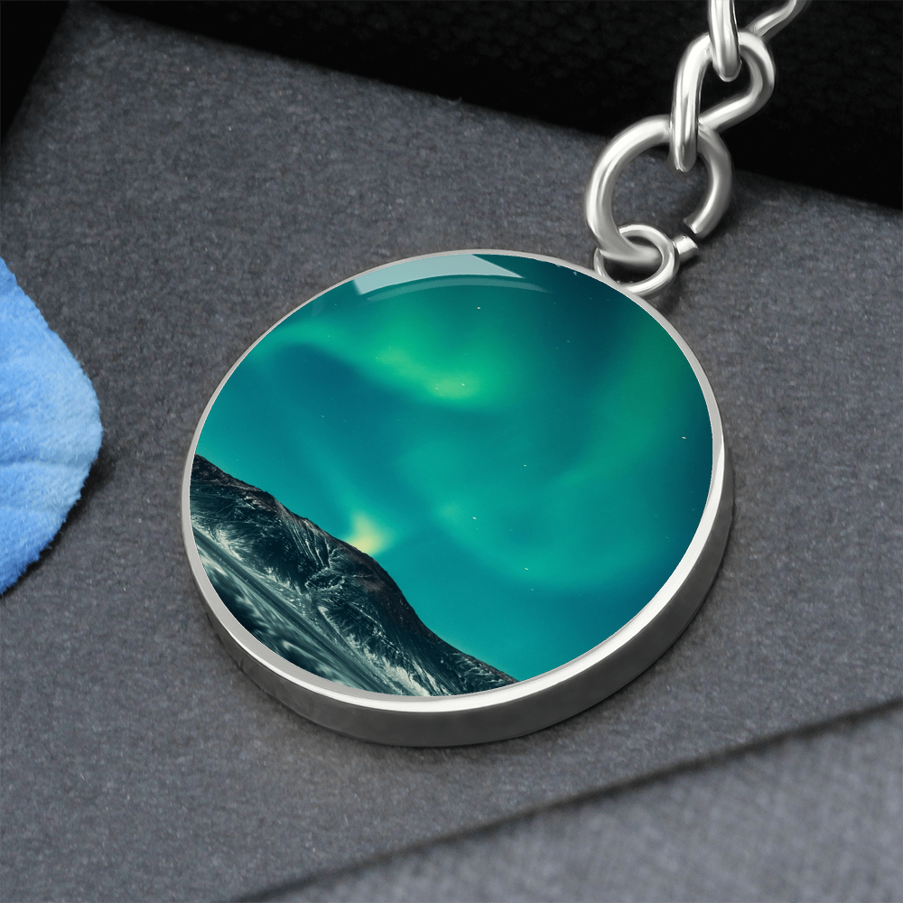 Aurora Borealis Keychain