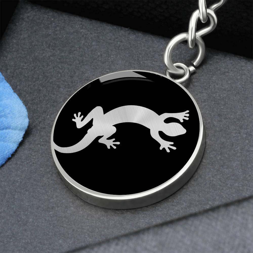 Gecko Keychain