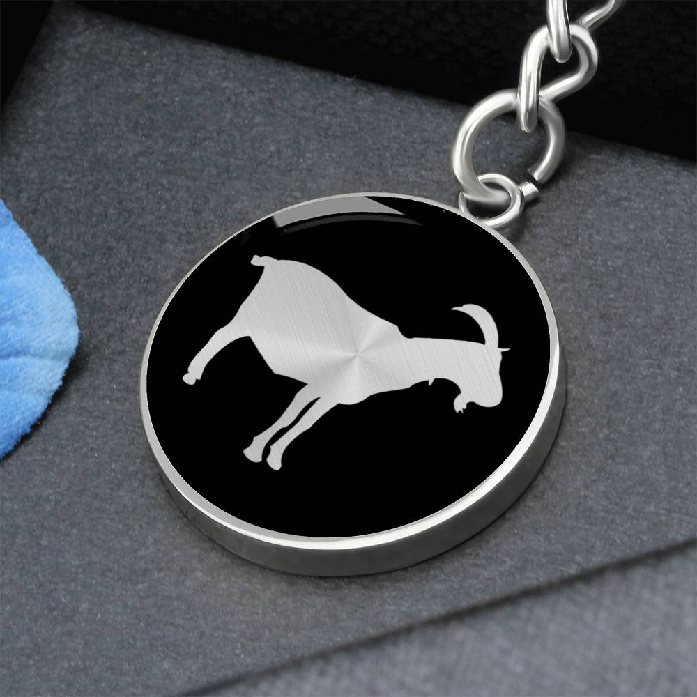 Goat Keychain