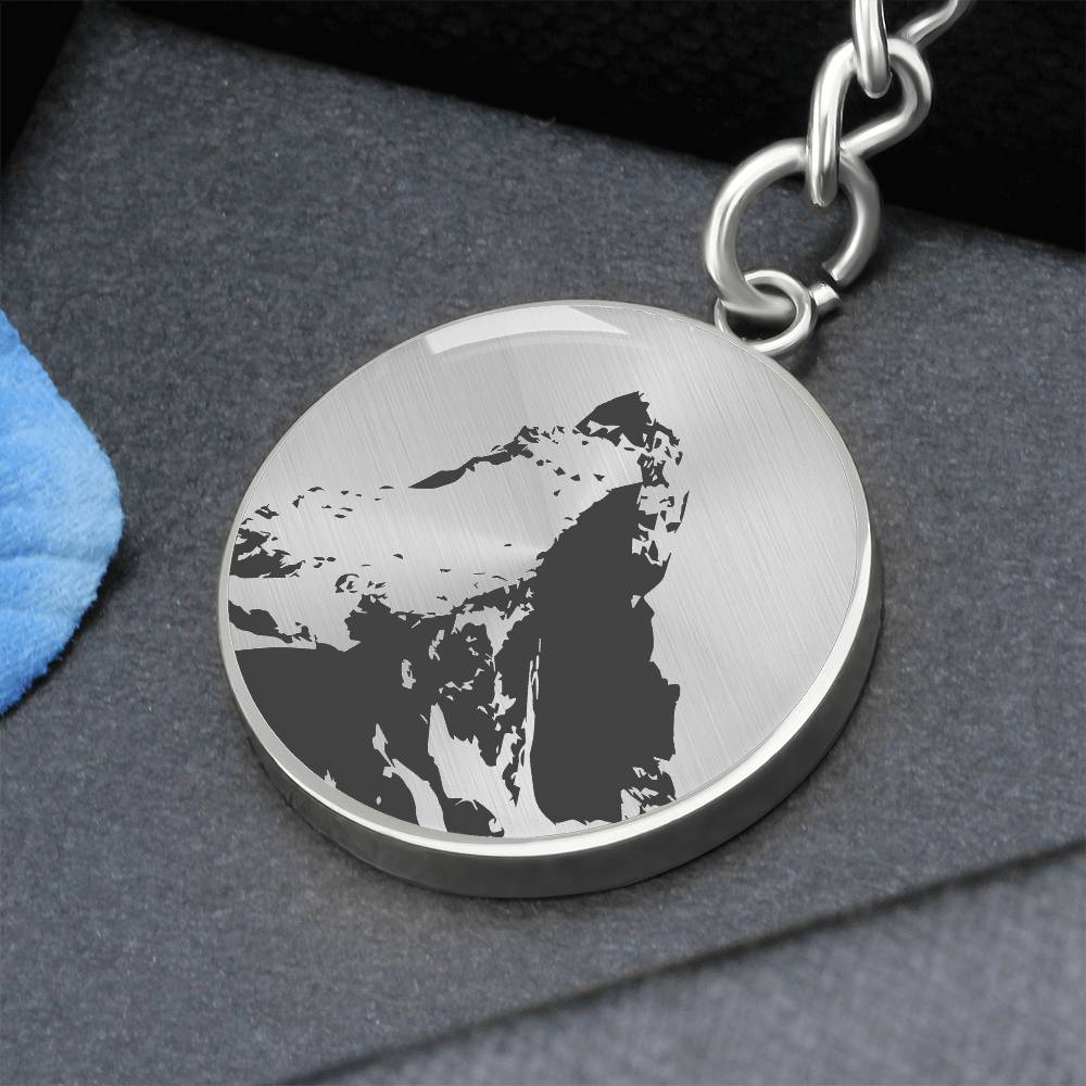 Matterhorn Keychain