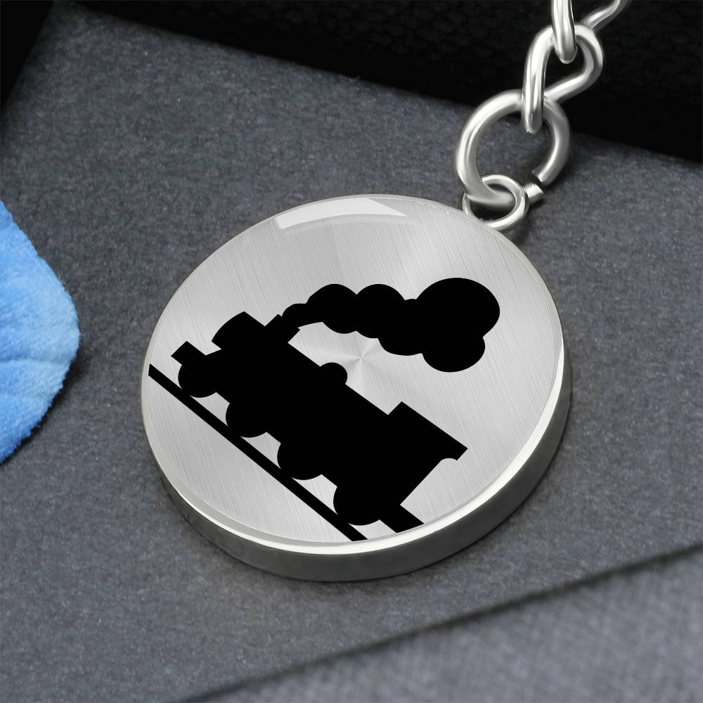 Train Keychain