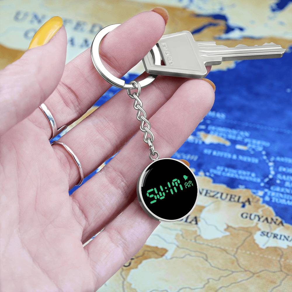 Swimming Keychain