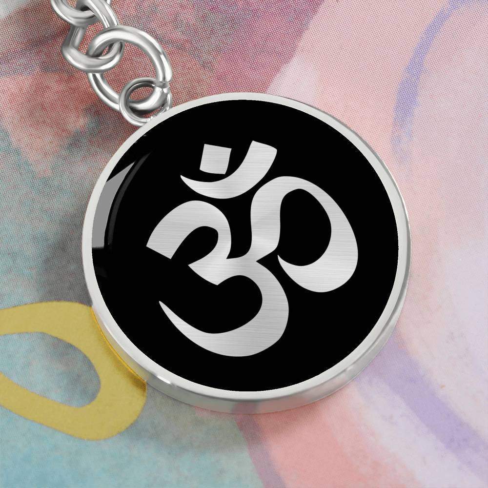 Om Keychain